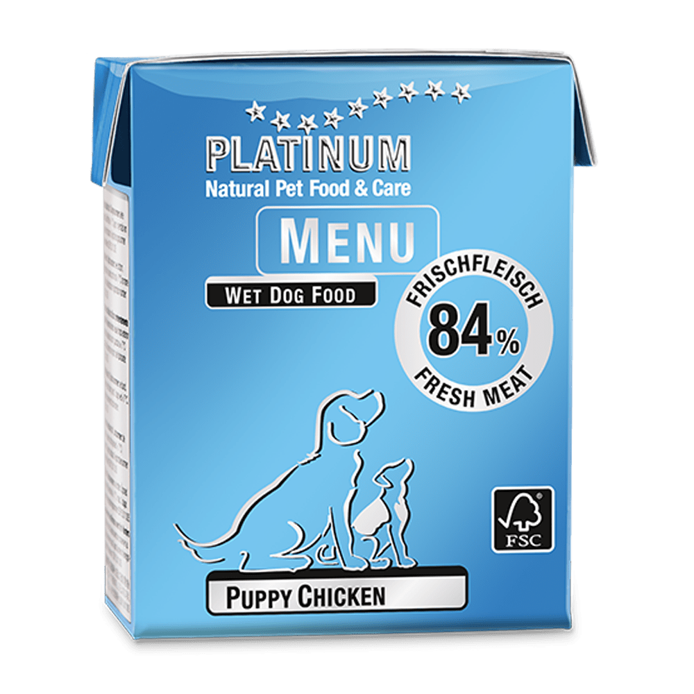 Platinum Natural Pet Food & Care Menu Puppy Chicken